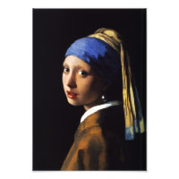 Girl with a Pearl Earring Photo Print