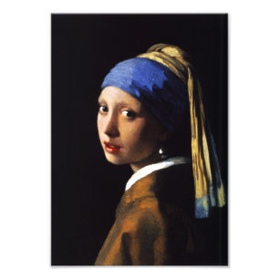 Girl with a Pearl Earring Photo Print