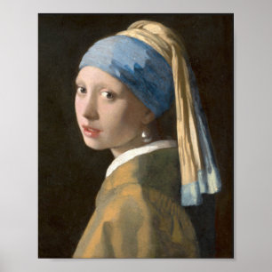 Girl with a Pearl Earring Poster