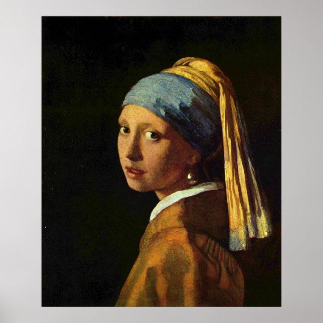 Girl with a Pearl Earring Poster (Front)