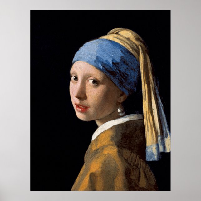 Girl with a Pearl Earring Poster (Front)