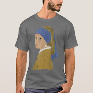 Girl With a Pearl Earring Redrew T-Shirt