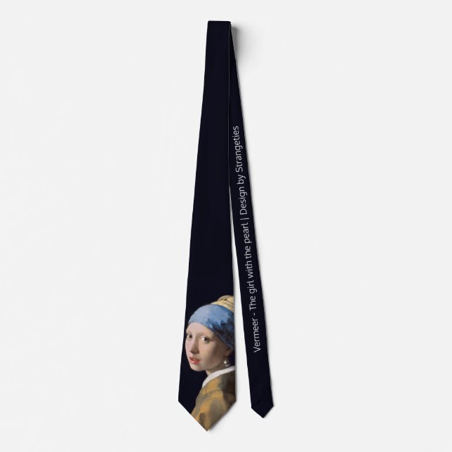 Girl with a Pearl Earring Tie (Front)