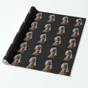 Girl with a Pearl Earring Wrapping Paper
