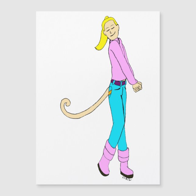 girl with a tail (Front)
