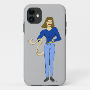 girl with a tail  Case-Mate iPhone case