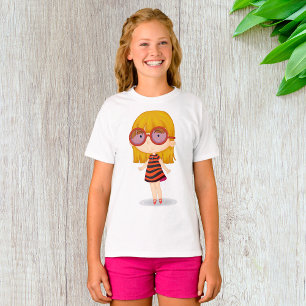 Girl With Big Glasses T-Shirt
