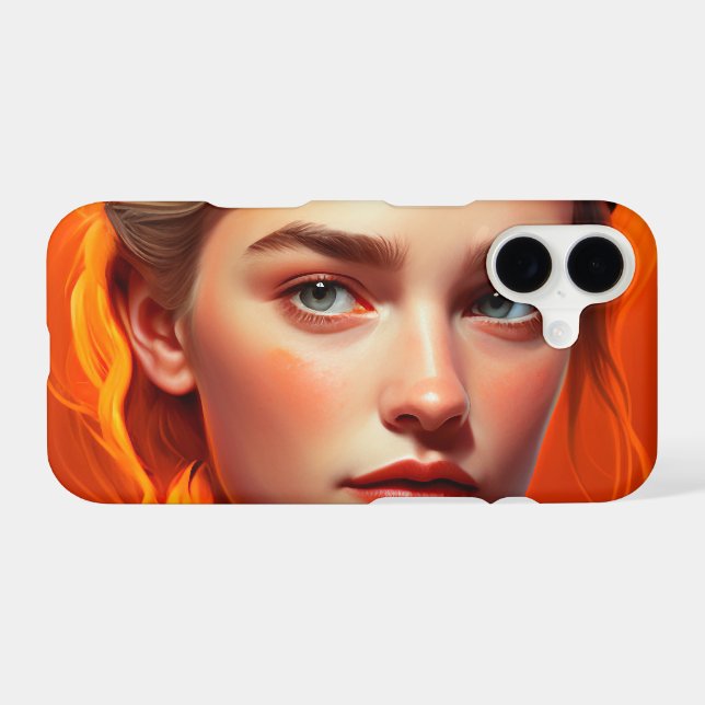Girl with blue eyes (Back Horizontal)