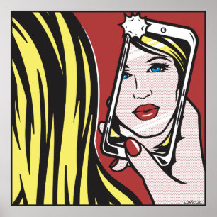 Girl With Camera Poster
