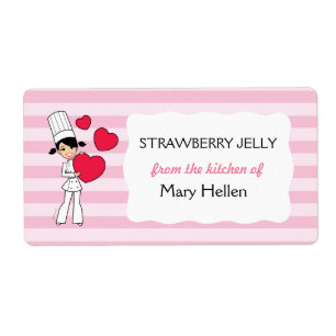 Girl with Hearts Motif -