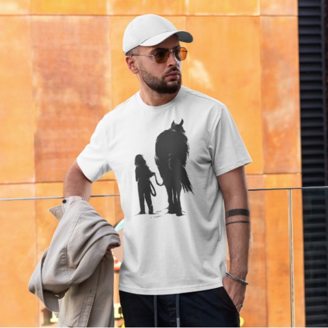 Girl With Horse T-Shirt (Creator Uploaded)