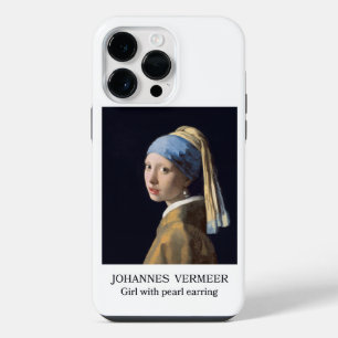 Girl with pearl earring 1665 Johannes Vermeer iPhone 14 Pro Max Case