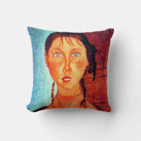 Girl with Pigtails, Modigliani