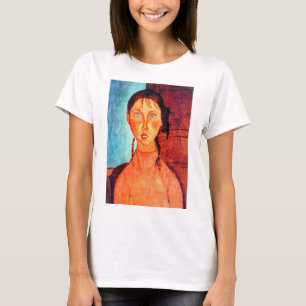 Girl with Pigtails, Modigliani T-Shirt