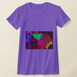 Girl With Quilted Hair T-Shirt