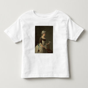 Girl with Racket and Shuttlecock Toddler T-Shirt