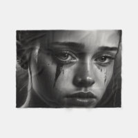 Girl with tears