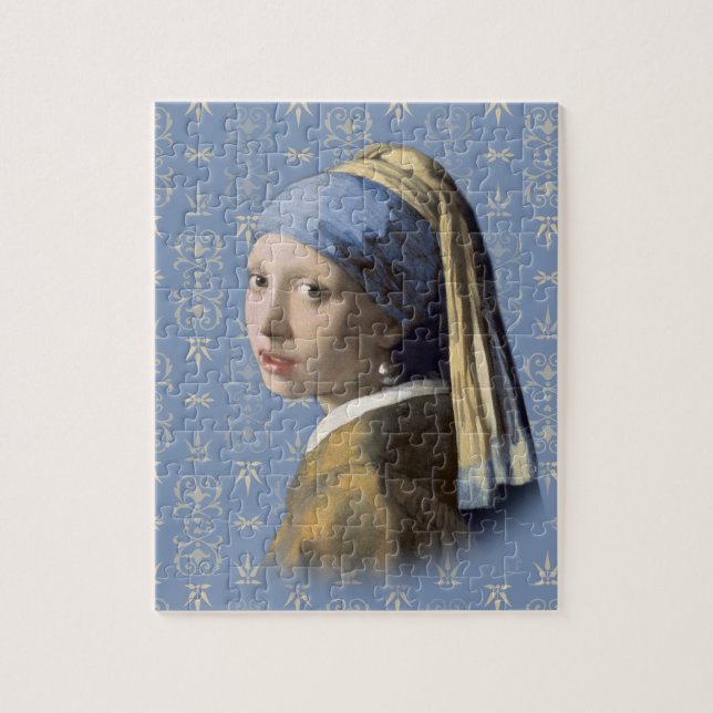 Girl with the Pearl Earring Jigsaw Puzzle (Vertical)