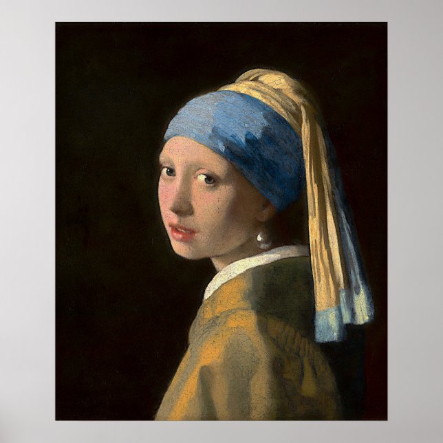 Girl with the Pearl Earring Poster (Front)
