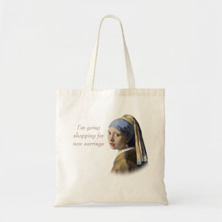 Girl with the Pearl Earring Tote Bag