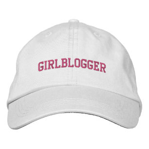 Girlblogger Embroidered Hat