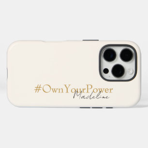 Girlboss Empowerment Gift - Personalised Name iPhone 16 Pro Case