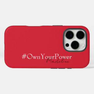Girlboss Empowerment Gift - Personalised Name iPhone 16 Pro Case