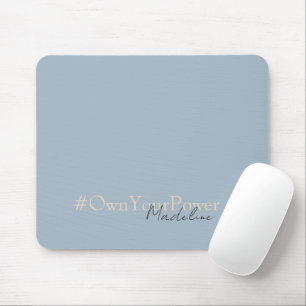 Girlboss Empowerment Gift - Personalised Name - Mouse Pad