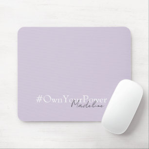 Girlboss Empowerment Gift - Personalised Name - Mouse Pad