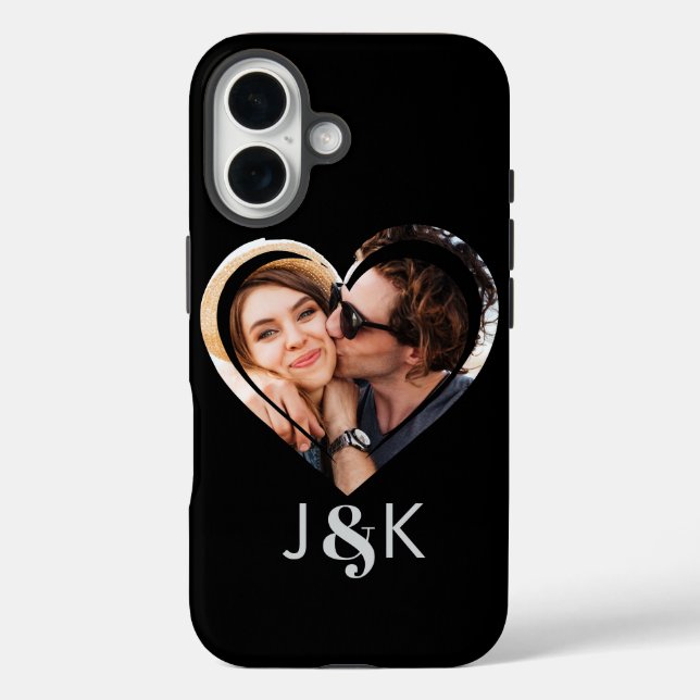 Girlfriend Boyfriend Photo Collage Dating Couple  Case-Mate iPhone Case (Back)