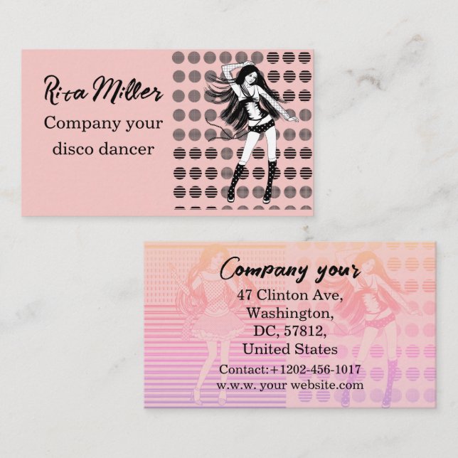 girlfriend business card (Front/Back)