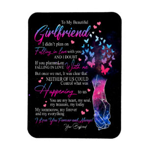 Girlfriend Gifts   Letter To My Girlfriend Magnet