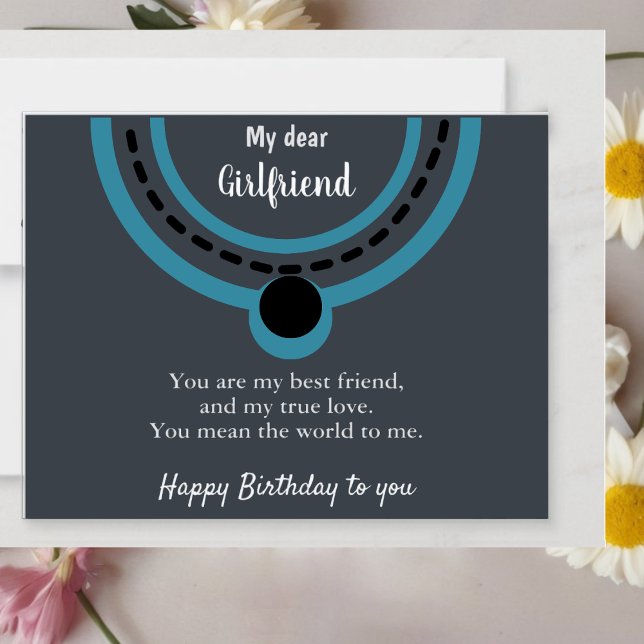 Girlfriend Jewellery Message Card (Creator Uploaded)