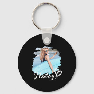 Girlfriend Nge Heart Simple Modern Cool Photo  Key Ring