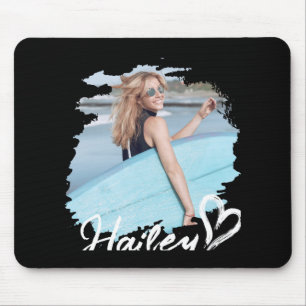 Girlfriend Nge Heart Simple Modern Cool Photo Mouse Pad