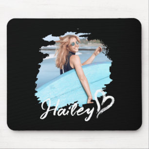 Girlfriend Nge Heart Simple Modern Cool Photo Mouse Pad