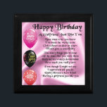 Girlfriend poem  -  Happy Birthday Gift Box<br><div class="desc">A great gift for a girlfriend on her birthday.</div>