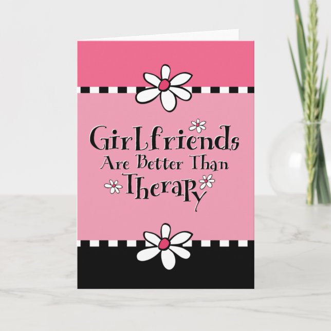 Girlfriend Therapy Card (Front)