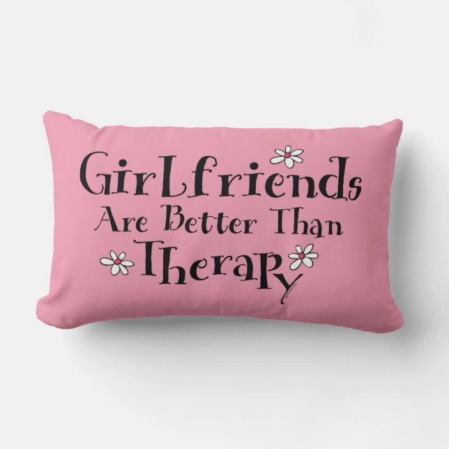 Girlfriend Therapy Lumbar Cushion (Front)