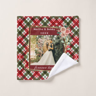 Girlfriend Together Forever Photo Wash Cloth