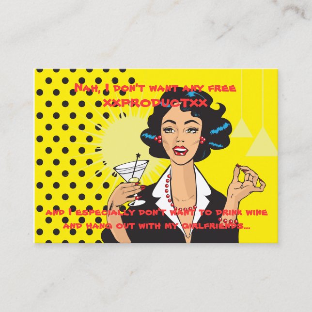 Girlfriends Business Card (Front)