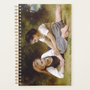 Girlfriends Collect Nuts, Les Noisettes Bouguereau Planner