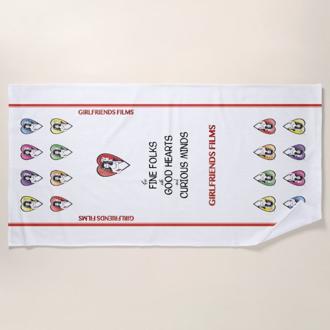 Girlfriends Films Beach Towel (Front)