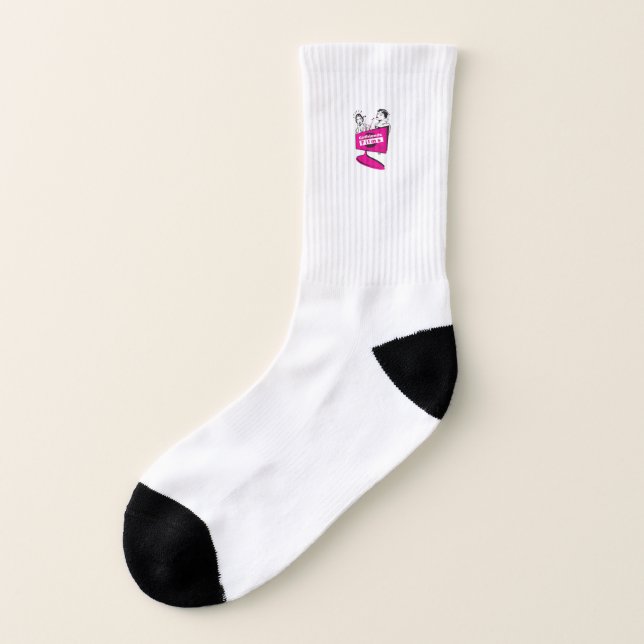Girlfriends Films Logo Socks Novelty (Right Inside)