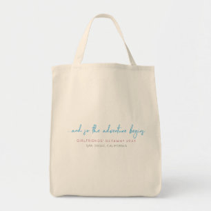 Girlfriends' Getaway Customisable Tote Bag