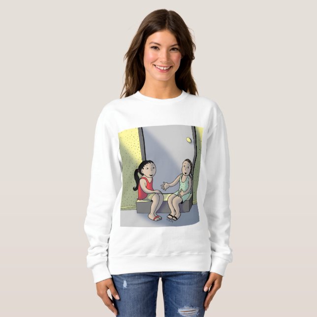 Girlfriends T-shirt Sweatshirt (Front Full)