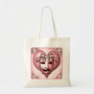 Girlie Actor Mask Tote Bag