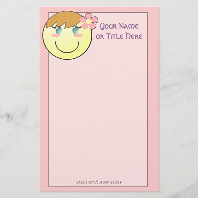 Girlie Stationery (Front)