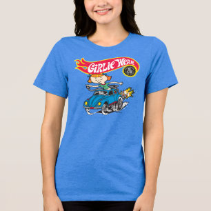 GirlieWear HotRod LoveBug Tri-Blend Shirt