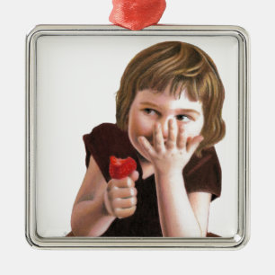 Girlish Giggles by Ana Tirolese Metal Tree Decoration